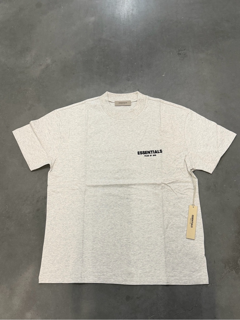 Essentials Fear of God SS22 T-shirt Light oatmeal (light grey)